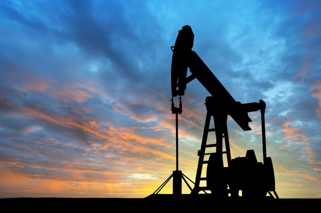 oil wells